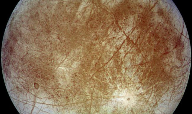 Der Jupitermond Europa.