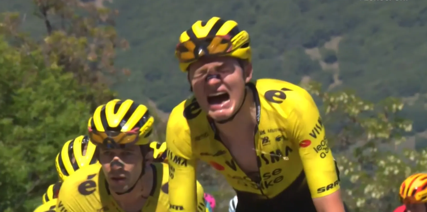 Die speziellsten Momente des Giro d’Italia: Alles Maschinen? Hier leidet einer so richtig am Berg