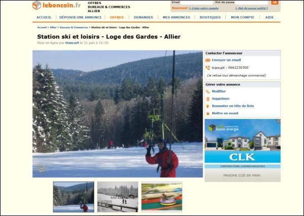 apres ski le bon coin