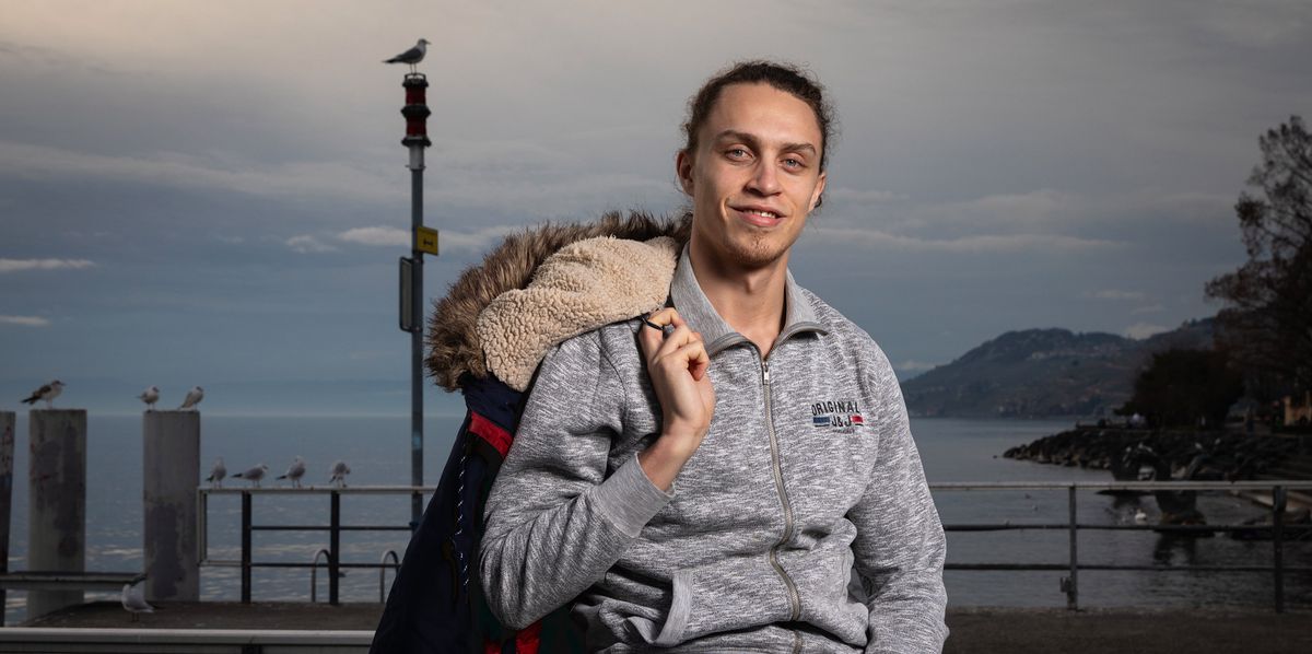 Thomas Jurkovitz, joueur de basket au Vevey Riviera