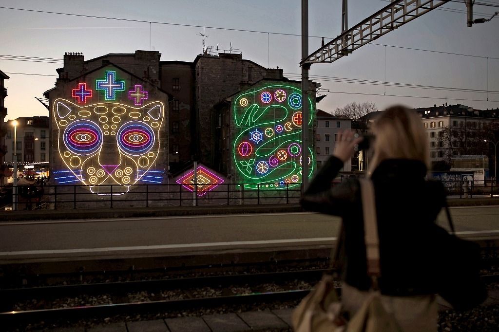 La nuit se pare d’œuvres d’art