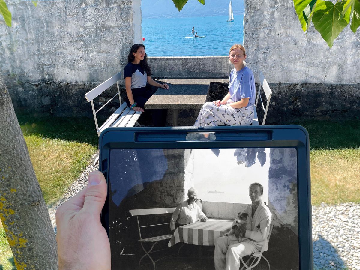 Chez Le Corbusier en réalité augmentée