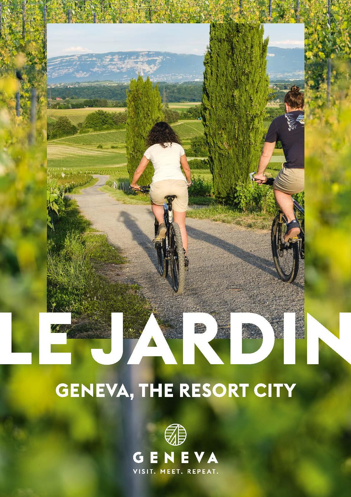 Une des affiches de la campagne de Genève Tourisme.
