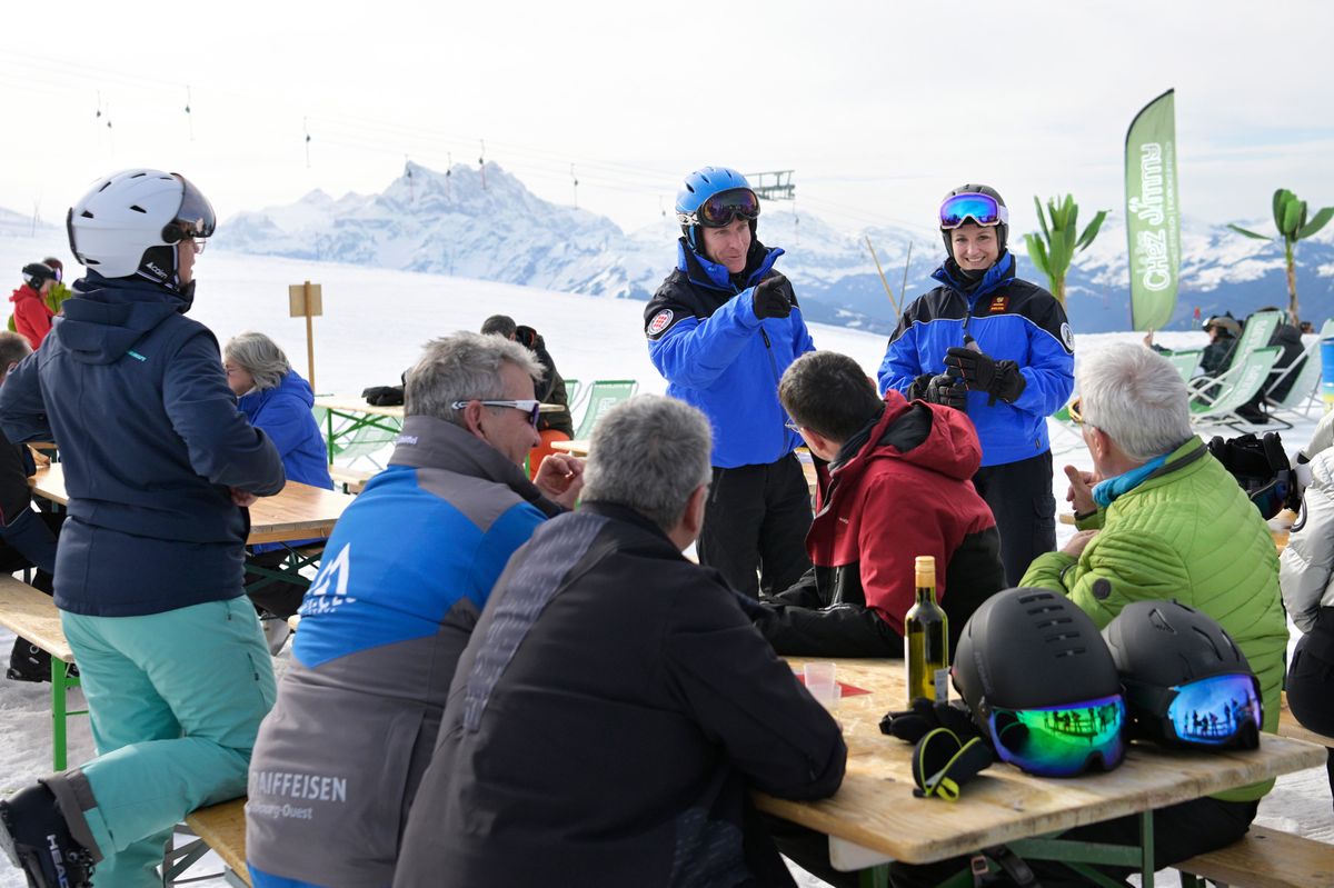 Des binômes de la Police du Chablais vaudois patrouilleront à skis sur le domaine skiable de Villars une dizaine de journées cet hiver.