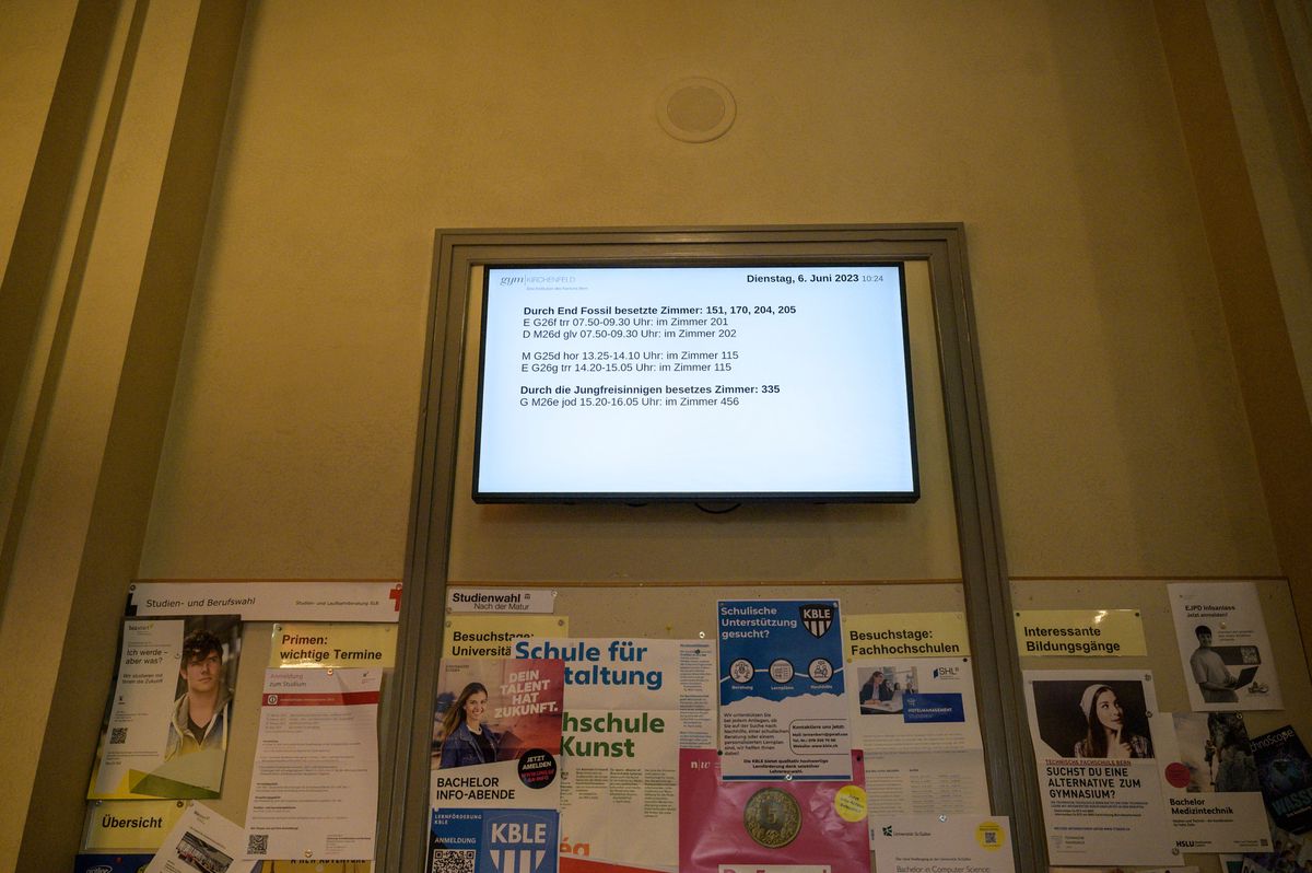 Klimacamp im Kirchenfeldquartier Aktivistinnen und Aktivisten besetzen