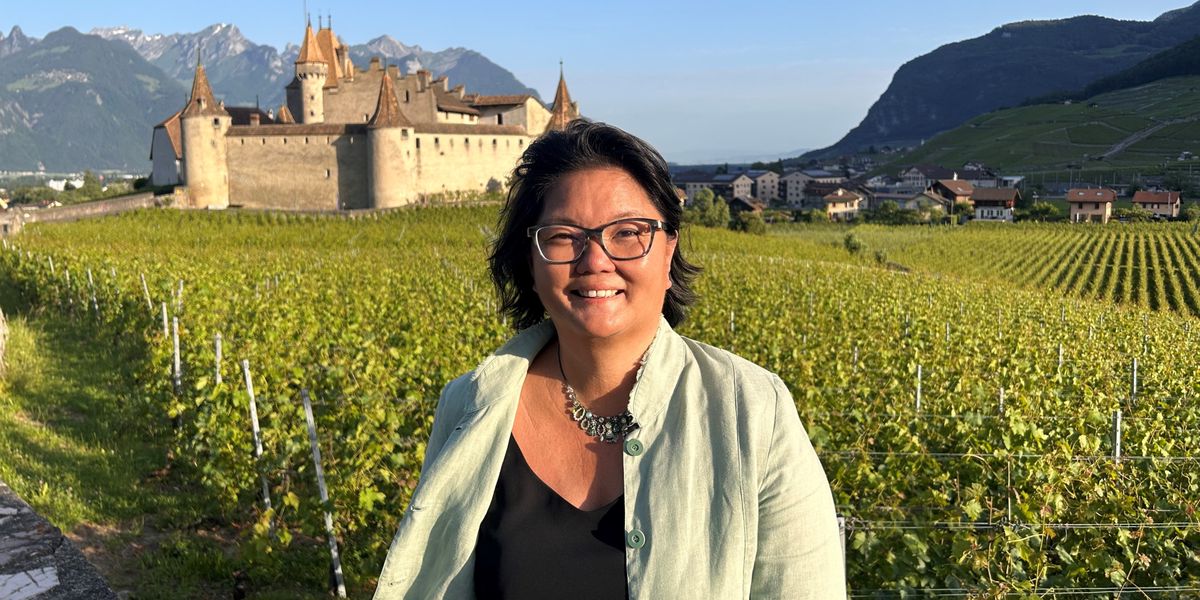 Sophie Menghini, 51 ans, a fait toute sa scolarité à Aigle. La voilà de retour pour diriger «son» château à partir du 1er août.