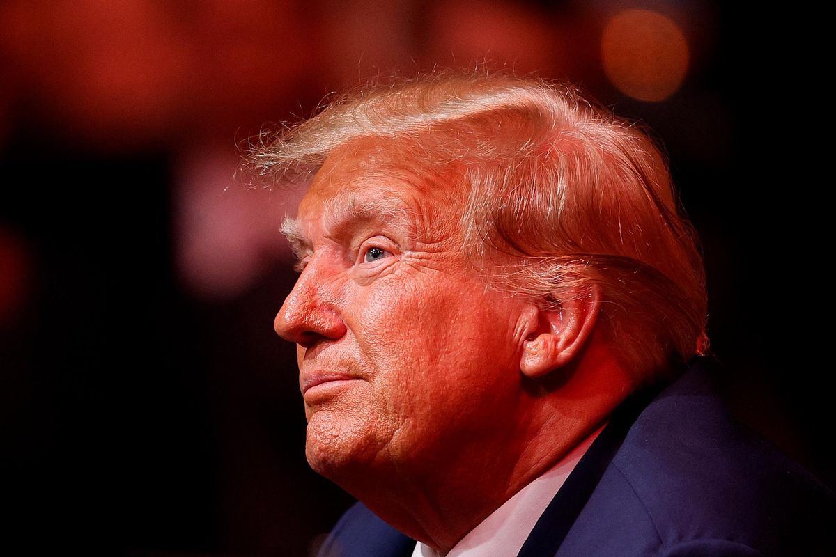 Donald Trump le 8 avril 2023 en Floride.