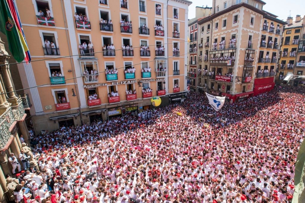 Coup d'envoi des fêtes de la San Fermin