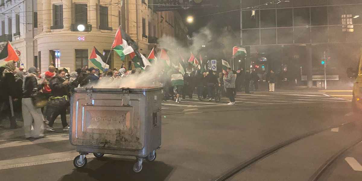 Basel: Palästina-Demo zu zweitem Jahrestag von Krieg in Gaza