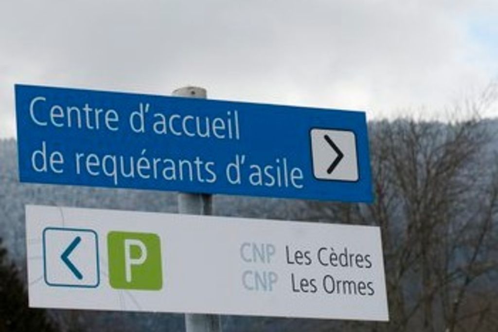 Journée portes ouvertes au centre de requérants