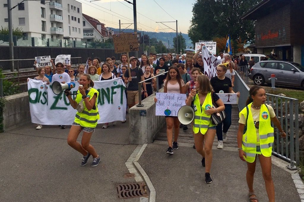 Die Klimademos erreichen die Landschaft