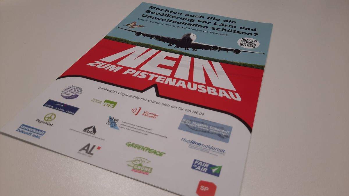 Nein-Komitee startet  Kampagne gegen die Pistenverlängerung