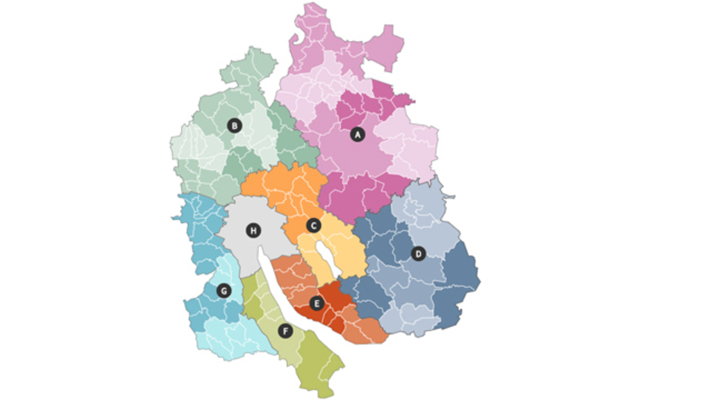 Neue Bezirke im Kanton Zürich: Zürcher Regierung ist für eine neue