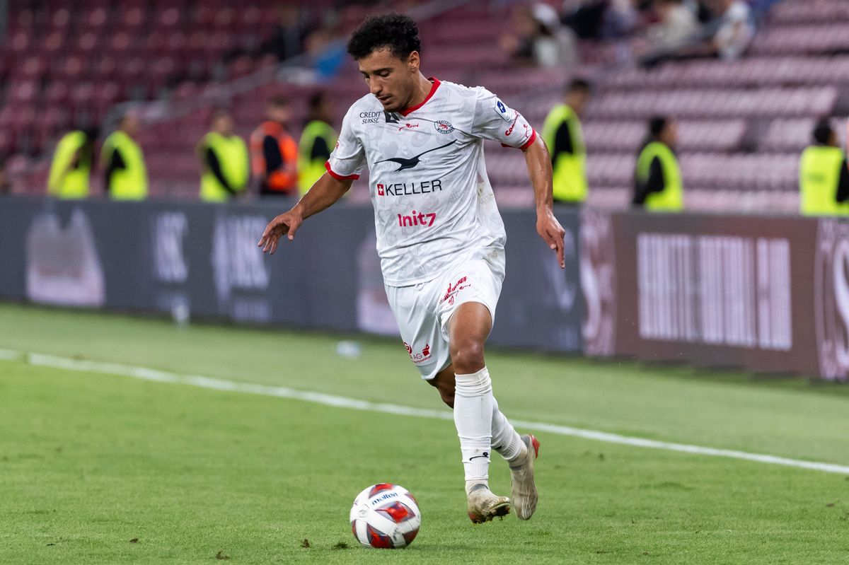 27.09.2023; Genf; Fussball Super League - Servette FC - FC Winterthur;Sayfallah Ltaief (Winterthur) (Pascal Muller/freshfocus)