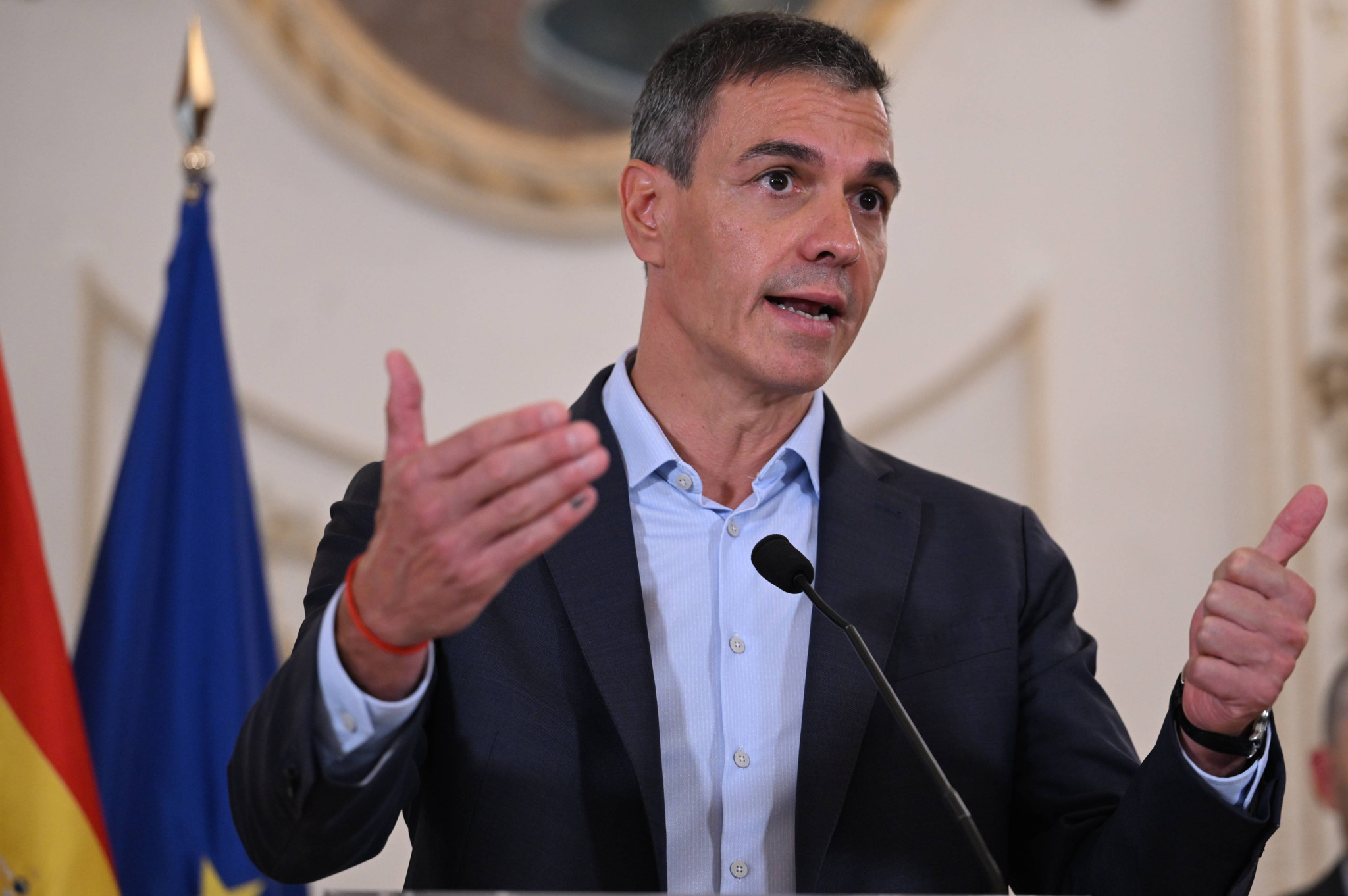Wegen der Ceuta-Krise in der Kritik: Spaniens Ministerpräsident Pedro Sánchez.
