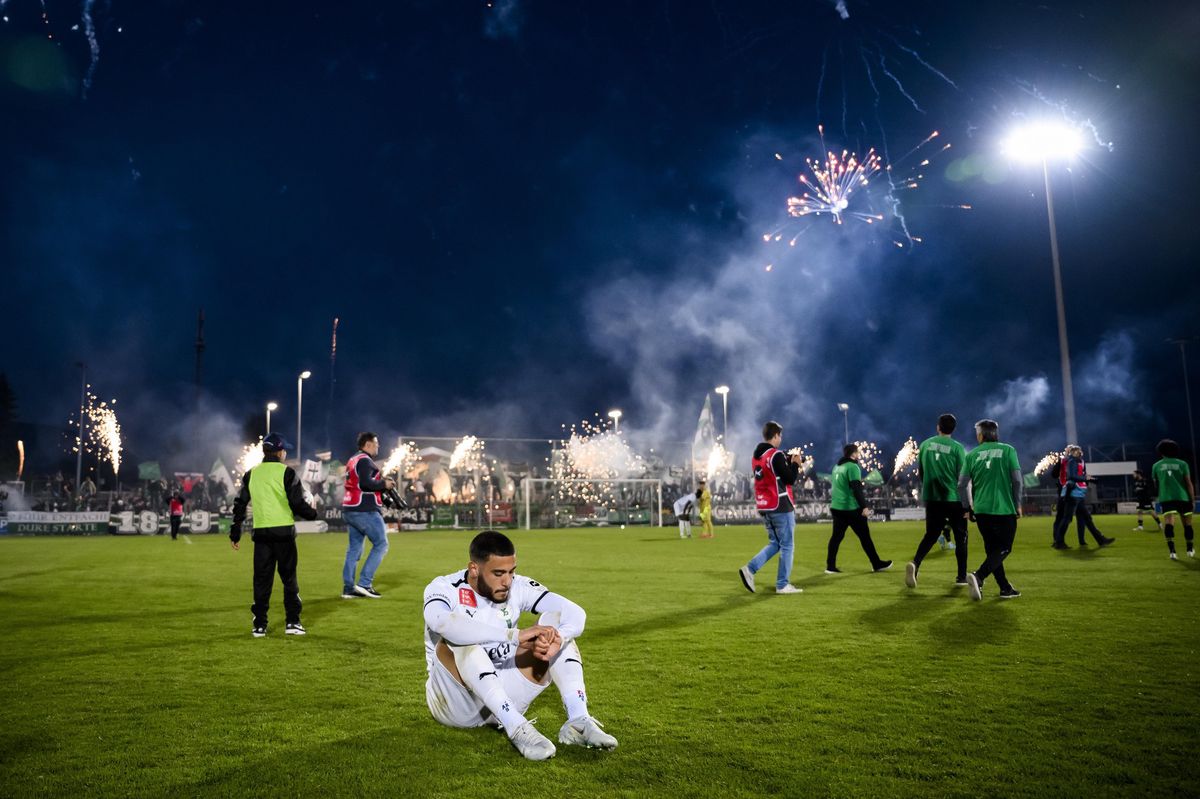 Déception pour Allan Eleouet et les Yverdonnois, qui voient leur belle aventure en Coupe s’arrêter au stade des demi-finales.