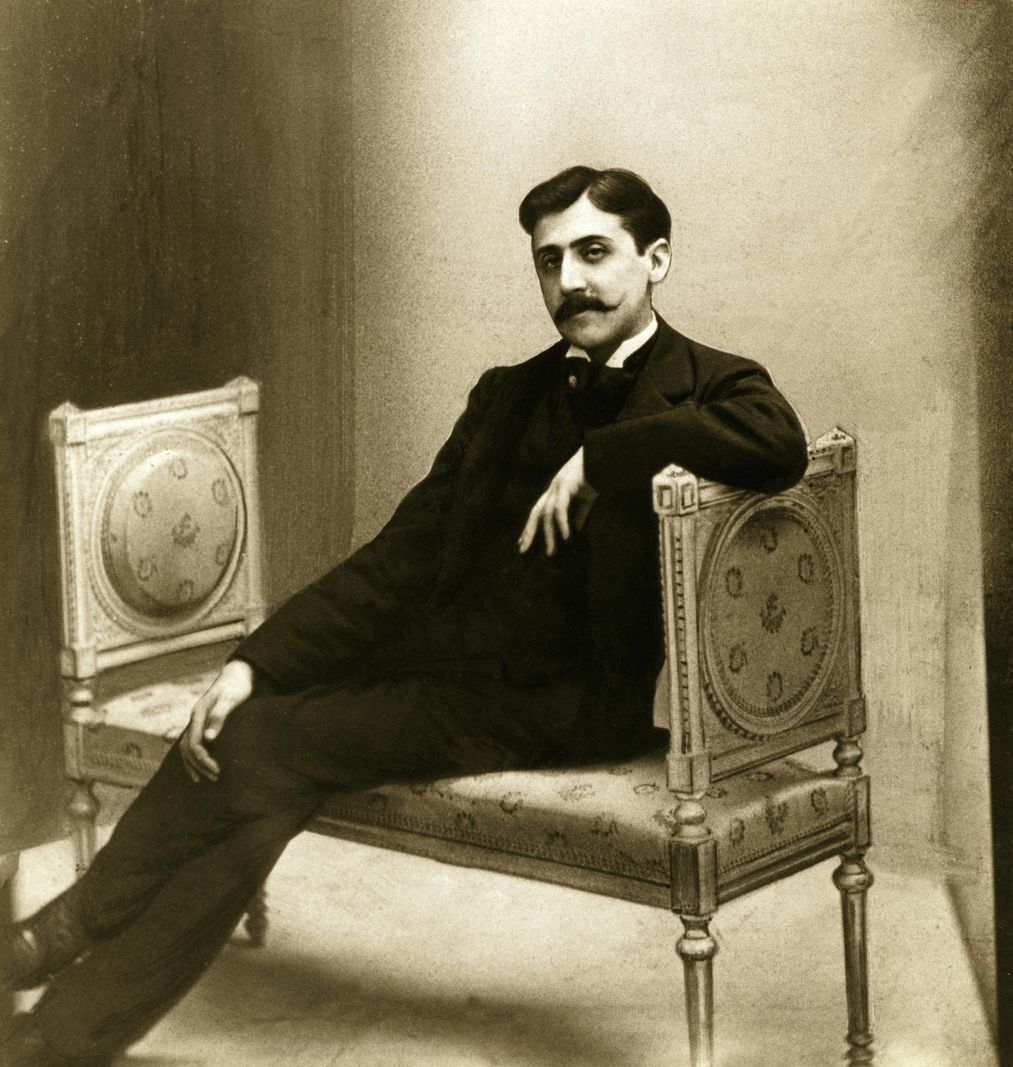 Valentin Louis Georges Eugène Marcel Proust (1871-1922), photographié en 1896.