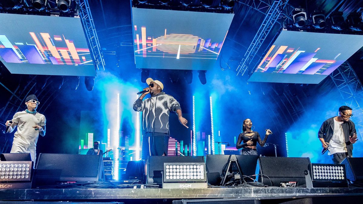 Concert in Luxembourg Black Eyed Peas in fusion against the Rockhal