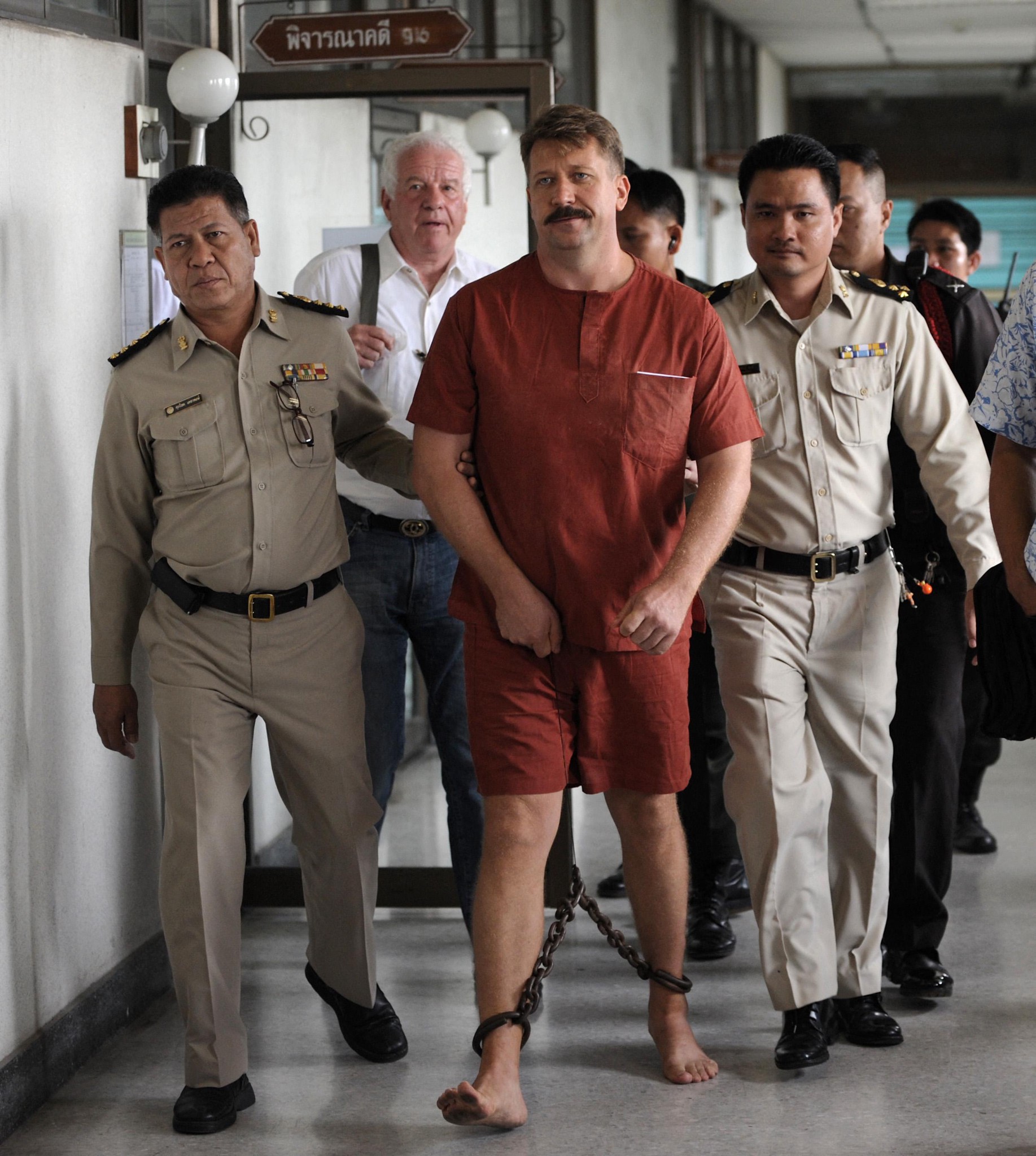 Viktor Bout, surnommé le «marchand de mort», a été arrêté à Bangkok en 2008.