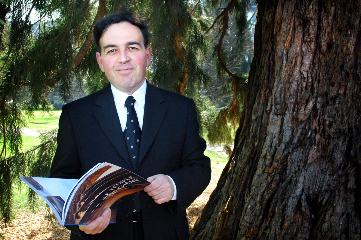 geneve, 24 mars 2011, jean michel karr, conseiller municipal chêne bougeries,
© maurane di matteo.