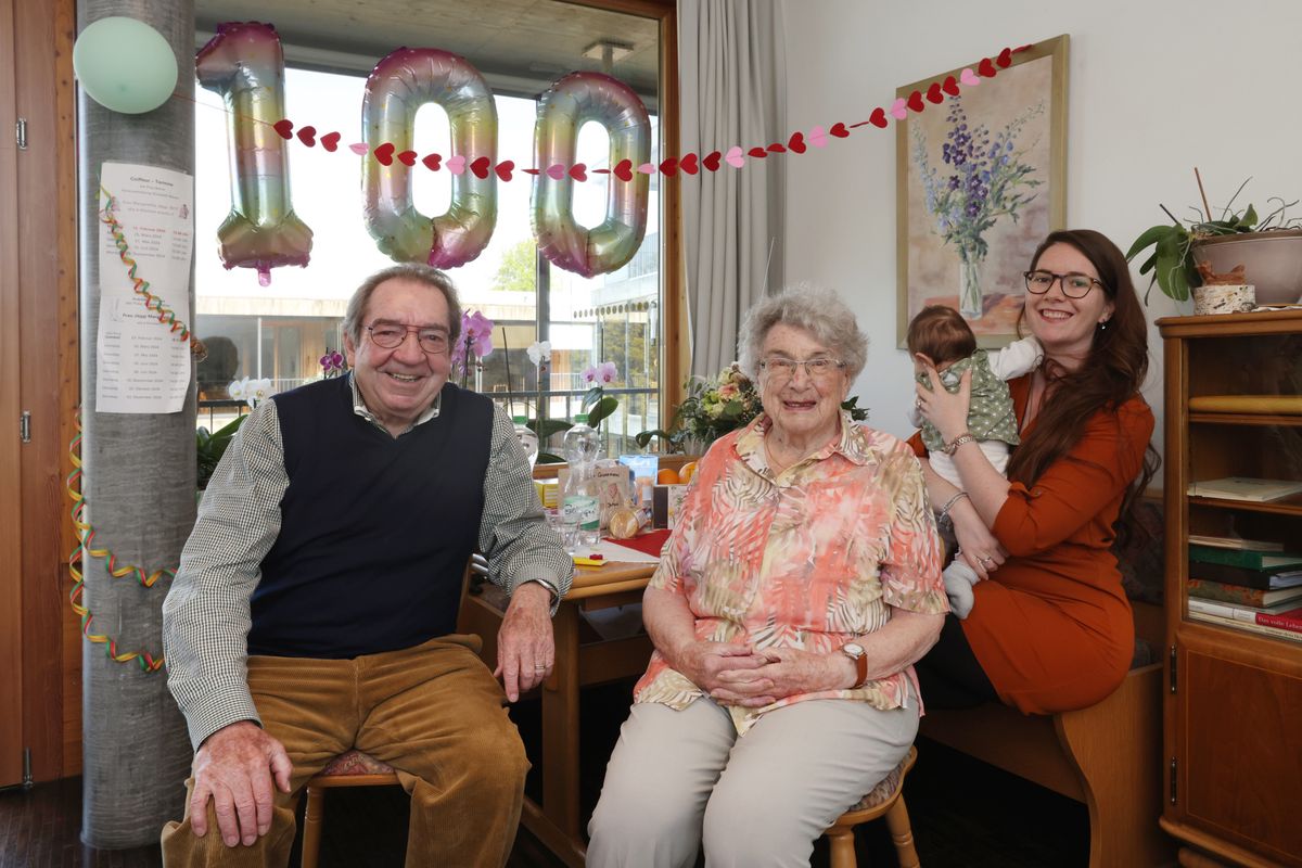 Stäfa Margaretha JäggiPauli ist 100 Jahre alt geworden und hat noch