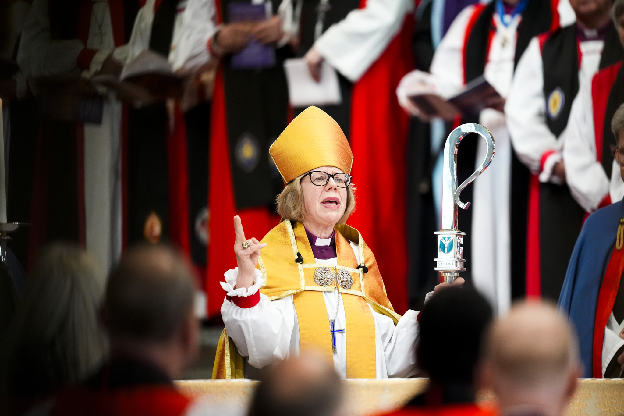 Anglikanische Kirche: Männer wehren sich gegen die erste Frau auf dem Stuhl des Heiligen Augustinus