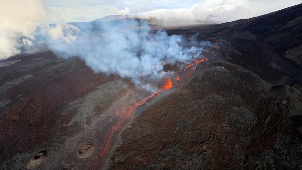 La Réunion Le Piton de la Fournaise s'est réveillé L'essentiel