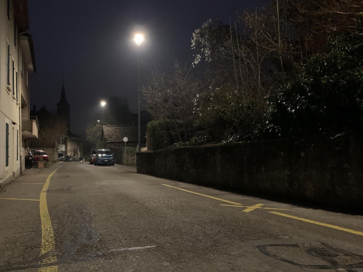 L’agression s’est déroulée à la hauteur du premier lampadaire.