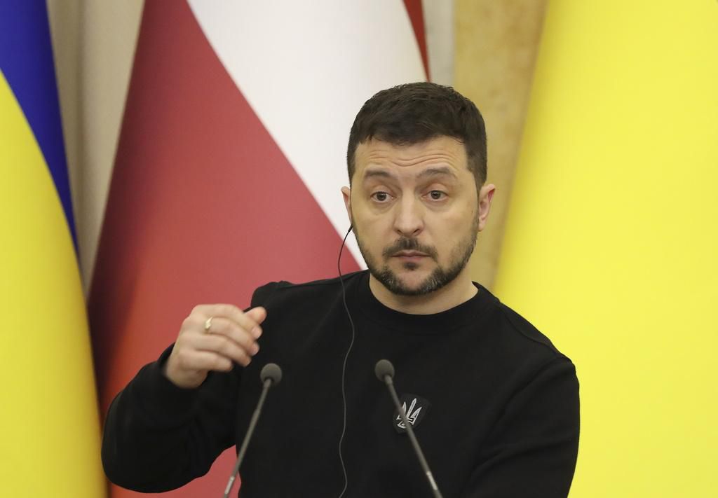 Wolodymyr Selenskyj in Lemberg, 3. März 2023. 