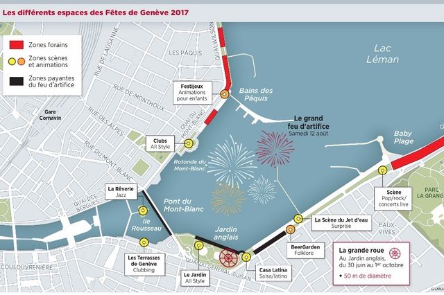 Le feu d'artifice reste au programme.