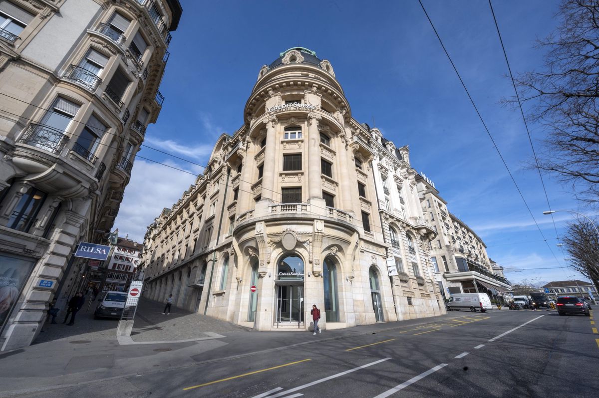 En plus de certains points de vente, des bâtiments  prestigieux de Credit Suisse (ici à Lausanne) pourraient à l’avenir être vendus.