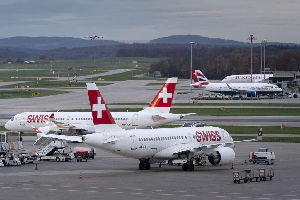 Les vols de retour vers la Suisse devront en revanche être effectués sans passagers, à l’exception de deux vols au départ de Düsseldorf (photo d’illustration).