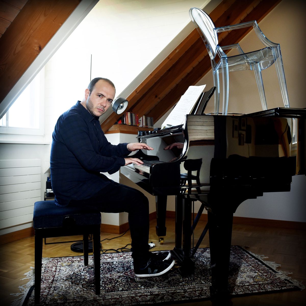 Fabrizio Chiovetta a réuni au Lignon trois musiciens complices.