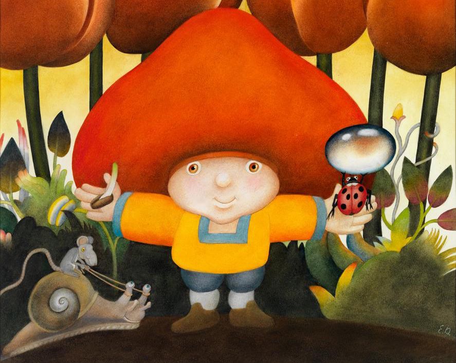 Yok-Yok, le célèbre personnage créé par l’illustrateur d’origine vaudoise Etienne Delessert.
Crédit: Etienne Delessert