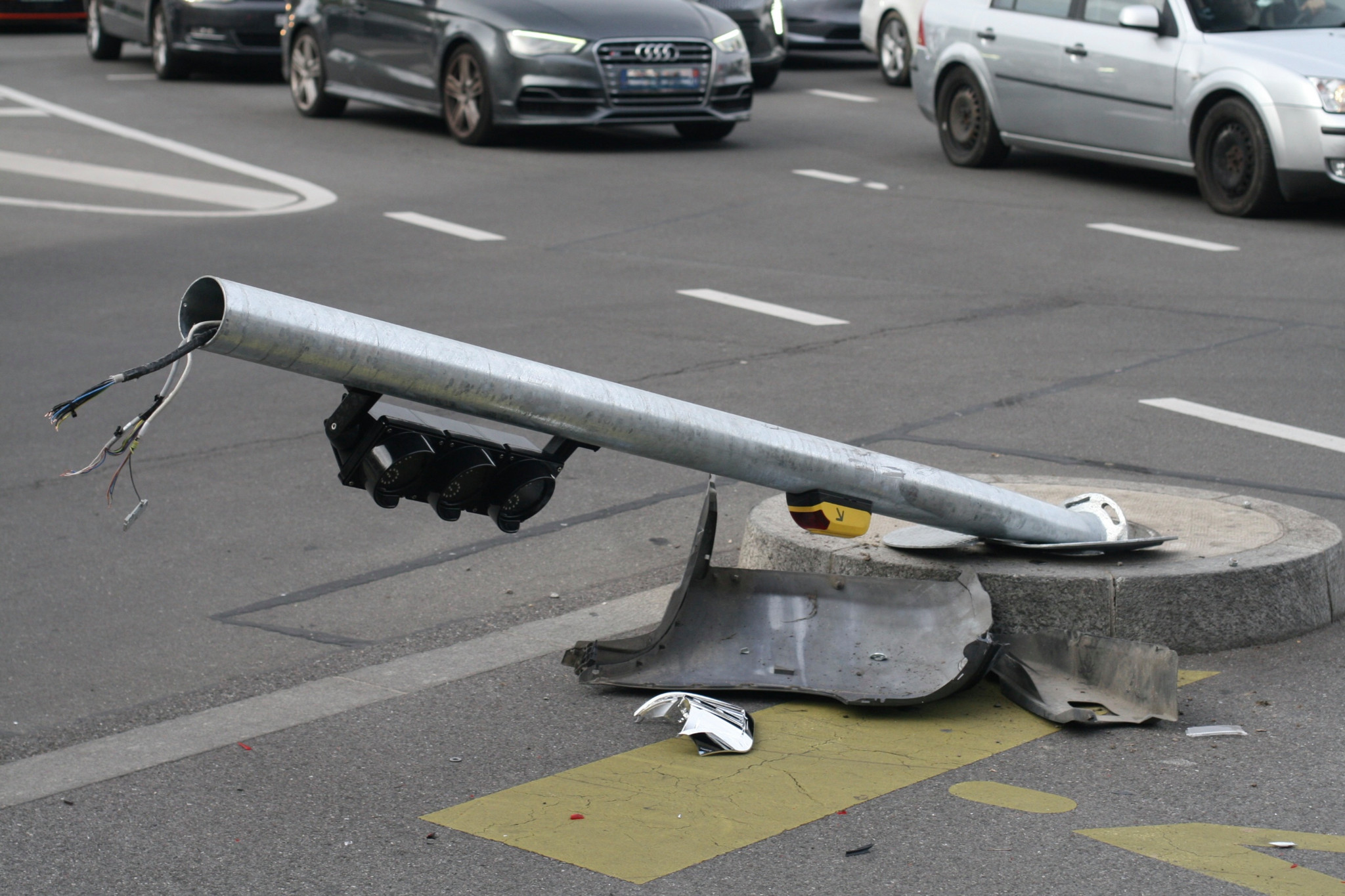 Fait divers à Genève: En tentant d’arrêter un motard à contresens, la police blesse légèrement un cycliste