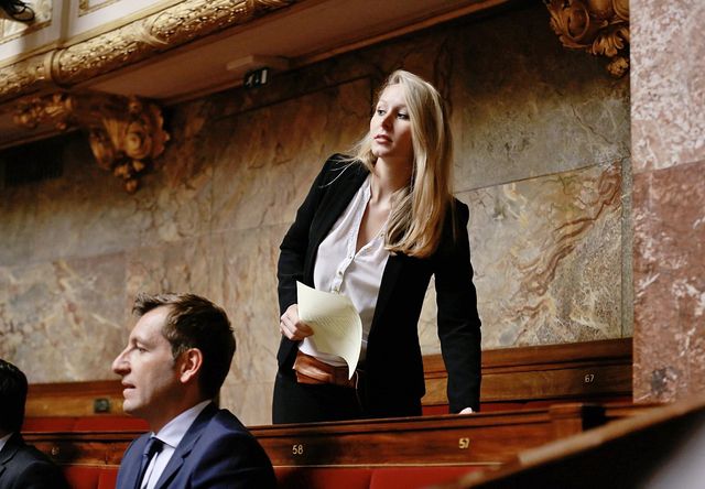 "Think of the youth too": Marion Maréchal-Le Pen, here at the end of May in the French National Assembly. Photo: Keystone