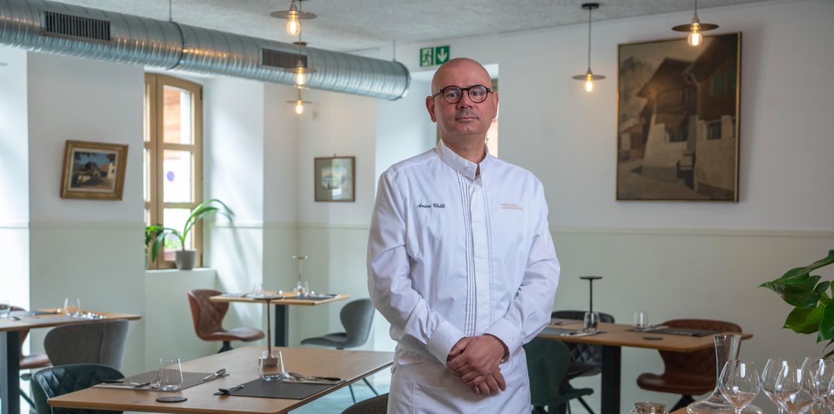 Auberge de la Bourgeoisie, le patron, Amine Chebli