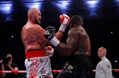 Grâce à un uppercut foudroyant, Fury sort par la grande porte