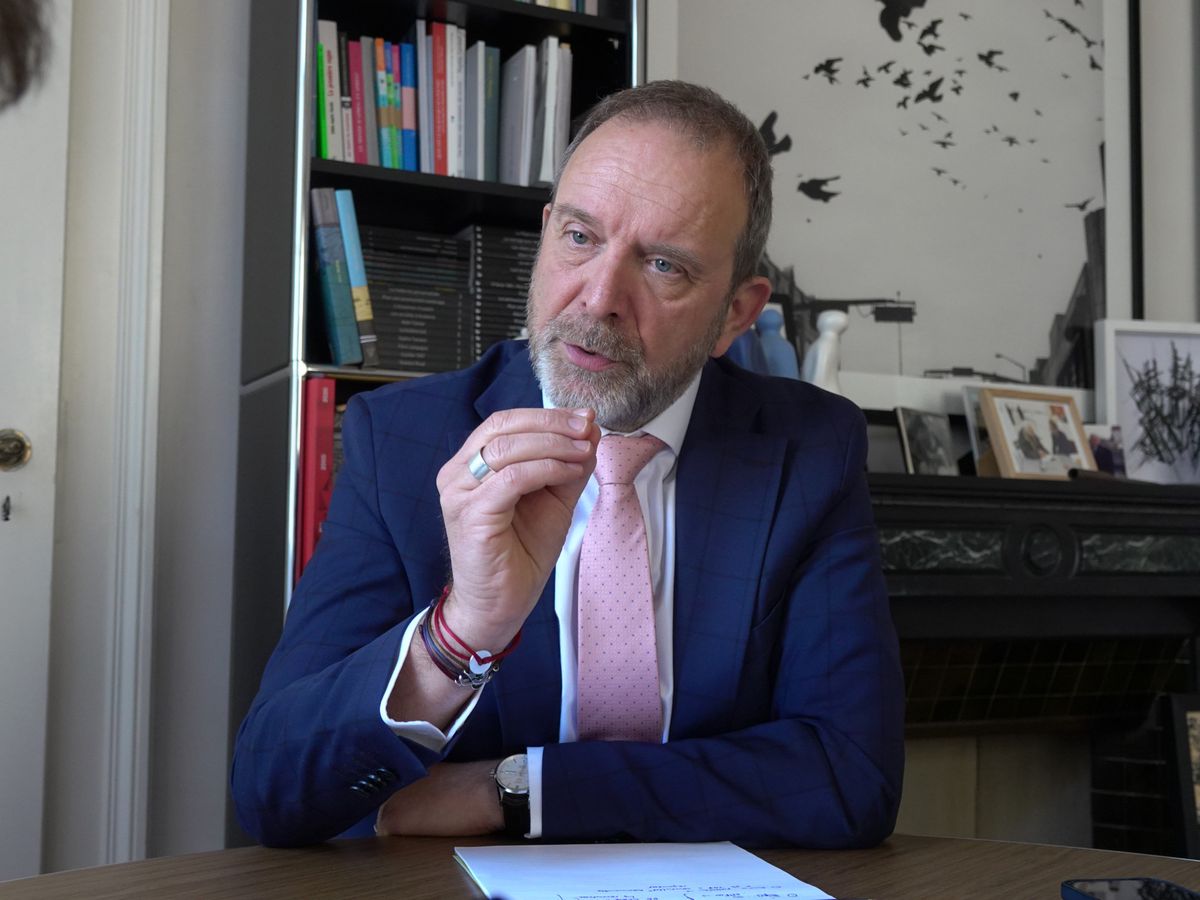 Thierry Apothéloz, conseiller d’État à la tête du Département de la cohésion sociale.