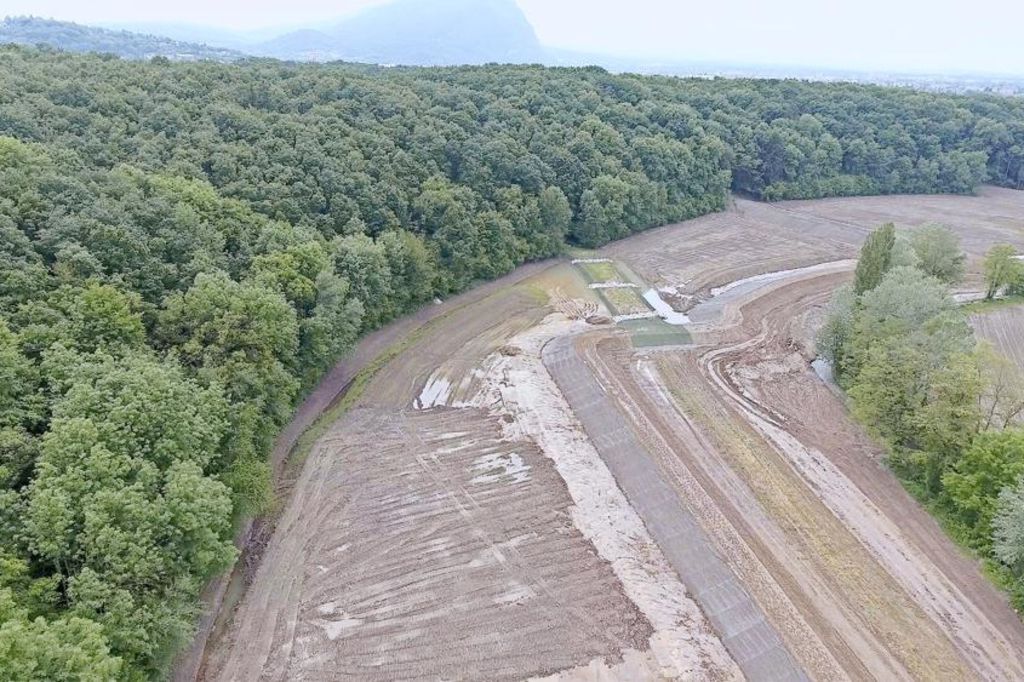 Des bassins protègent la région des crues du Foron