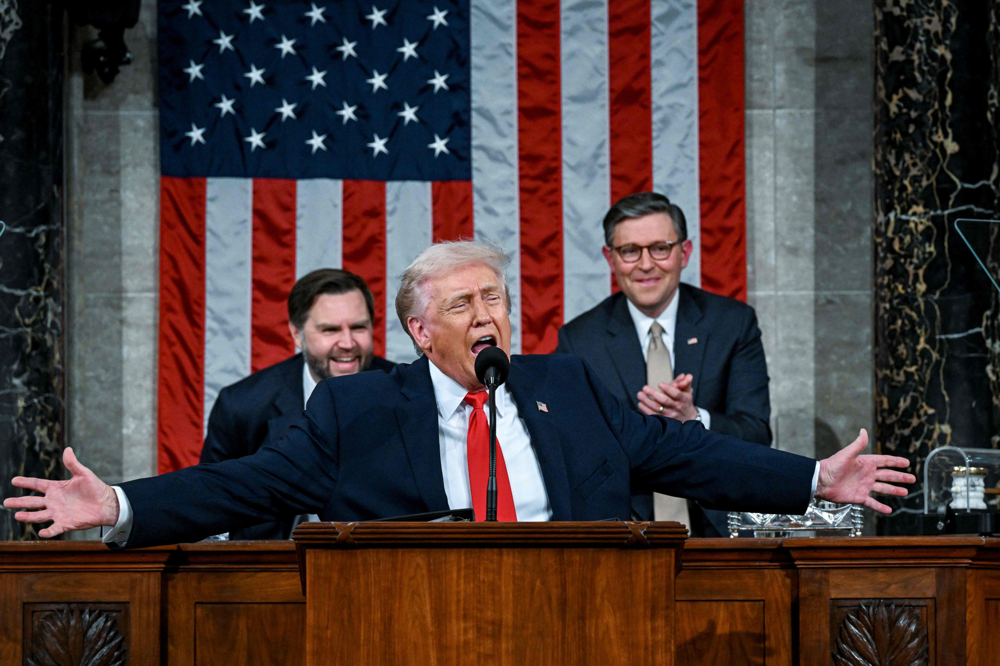 Trump: un discours sur l'état de l'union étonnamment mesuré