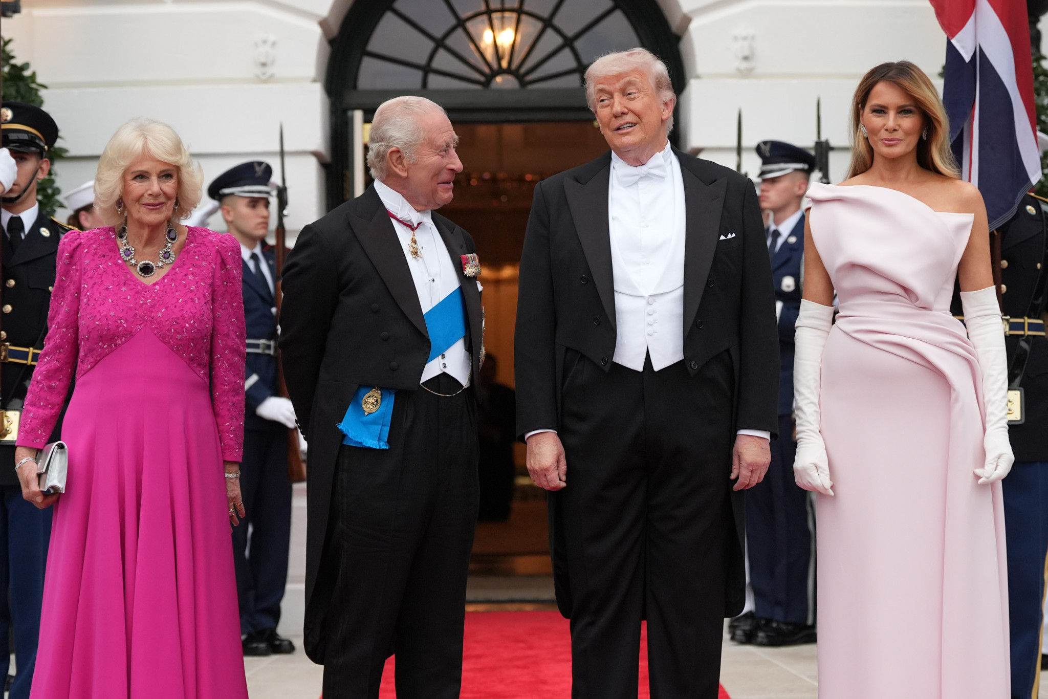 Zu Besuch in den USA: Dank Charles war Donald Trump für 24 Stunden ein «Mr. Nice Guy»