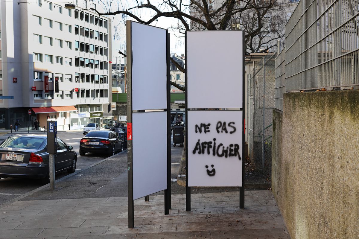 Genève le 03 janier 2017 APG|SGA a fini sa coopération avec la ville de Genève © Steeve Iuncker-Gomez