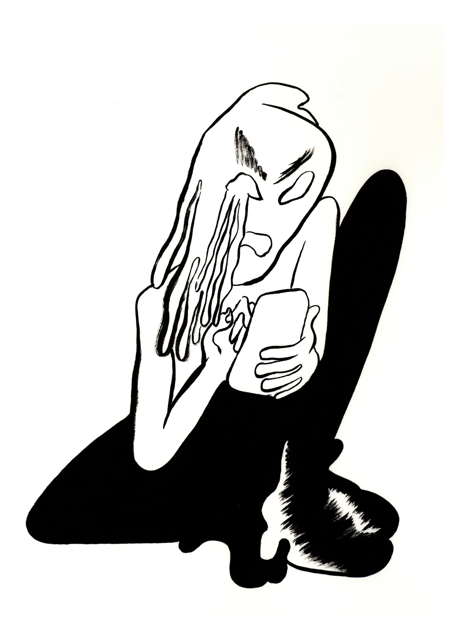 «Little Terror», couverture de l’album. L’exposition présente une sélection de dessins originaux tirés de ce livre.