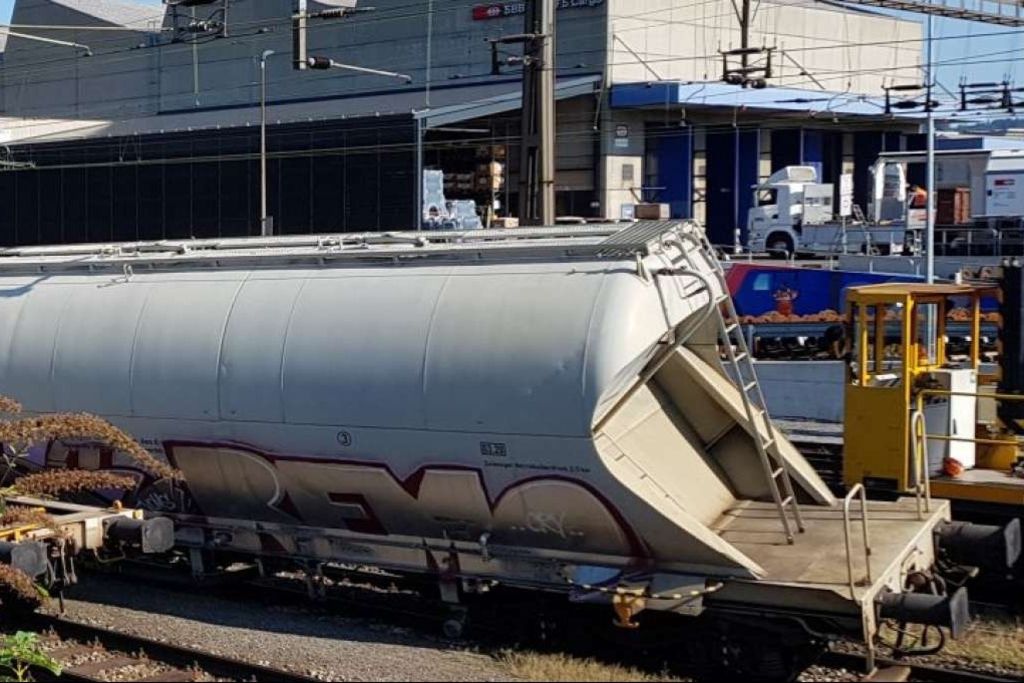 Un train déraille à Bâle, pas de blessé