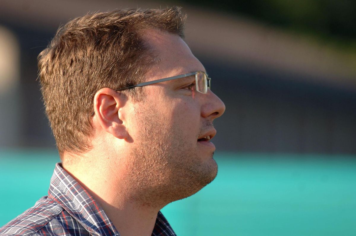 Président du club, William Rochat – ici le 8 juin 2006 alors qu’il n’était encore que l’entraîneur de l'équipe de Genolier – devra choisir parmi une dizaine de candidats au poste d’entraîneur de la première équipe.