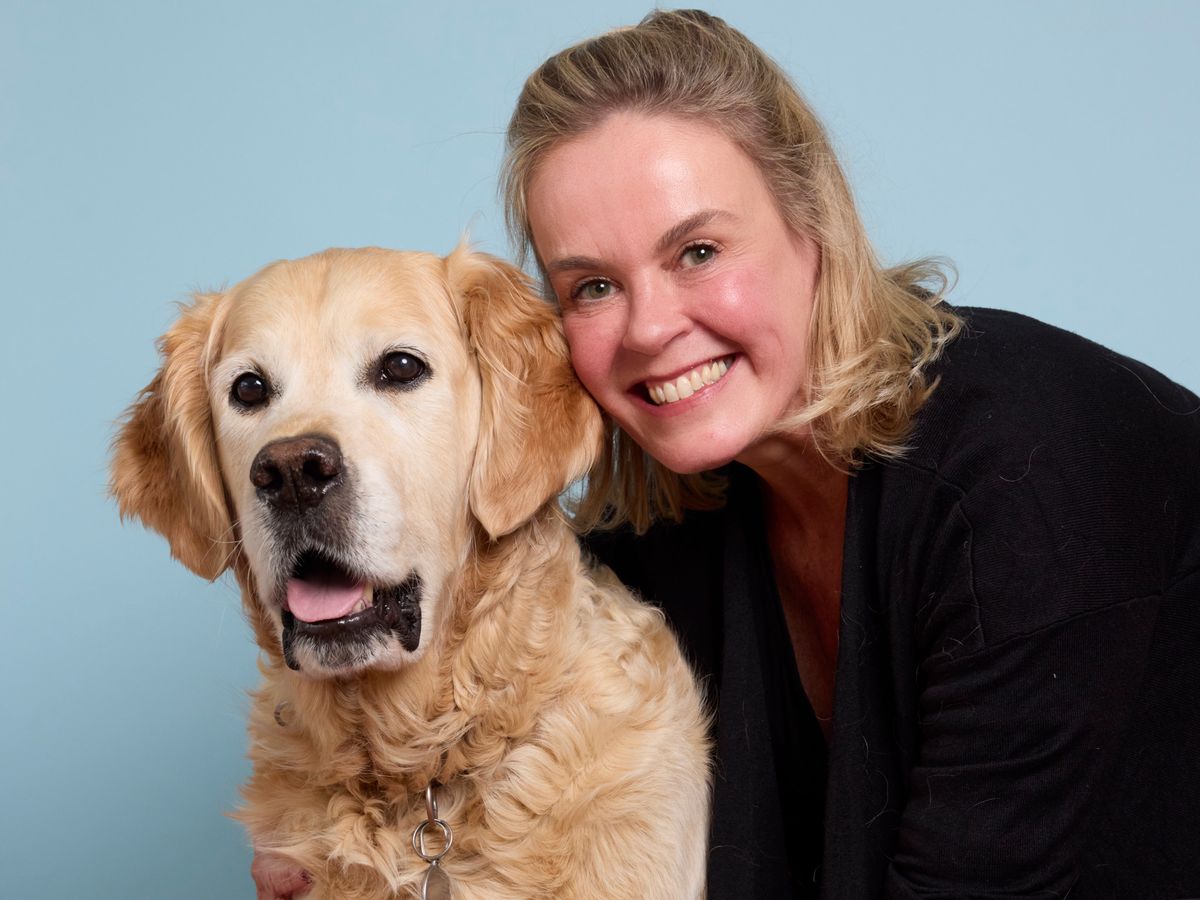 St-Prex, le 19 avril 2024. Mon animal et moi : Teca Ungria et Roger     Photo Yvain Genevay / Le Matin Dimanche
