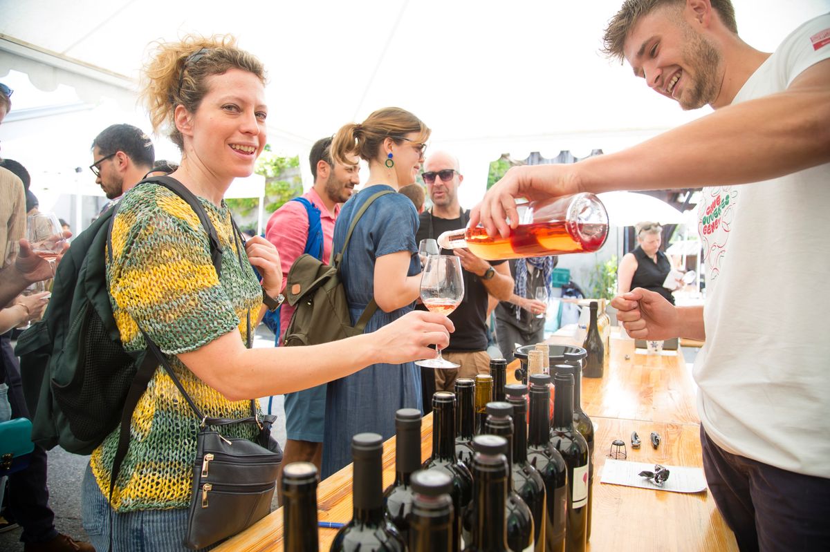 Genève, le 25 mai 2024.
Cologny, domaine de la Vigne Blanche : ambiance à l'occasion des des Caves Ouvertes.
©Frank Mentha