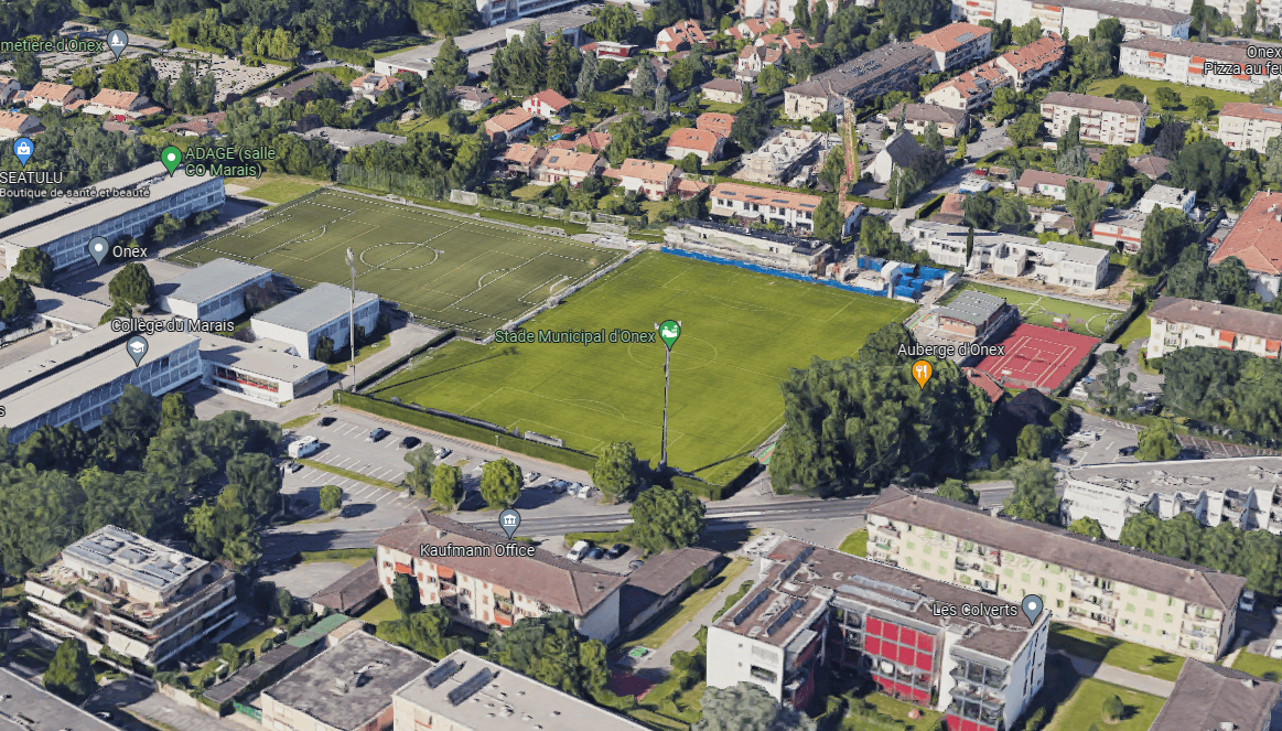 Le Stade municipal d’Onex n’est pas conforme.