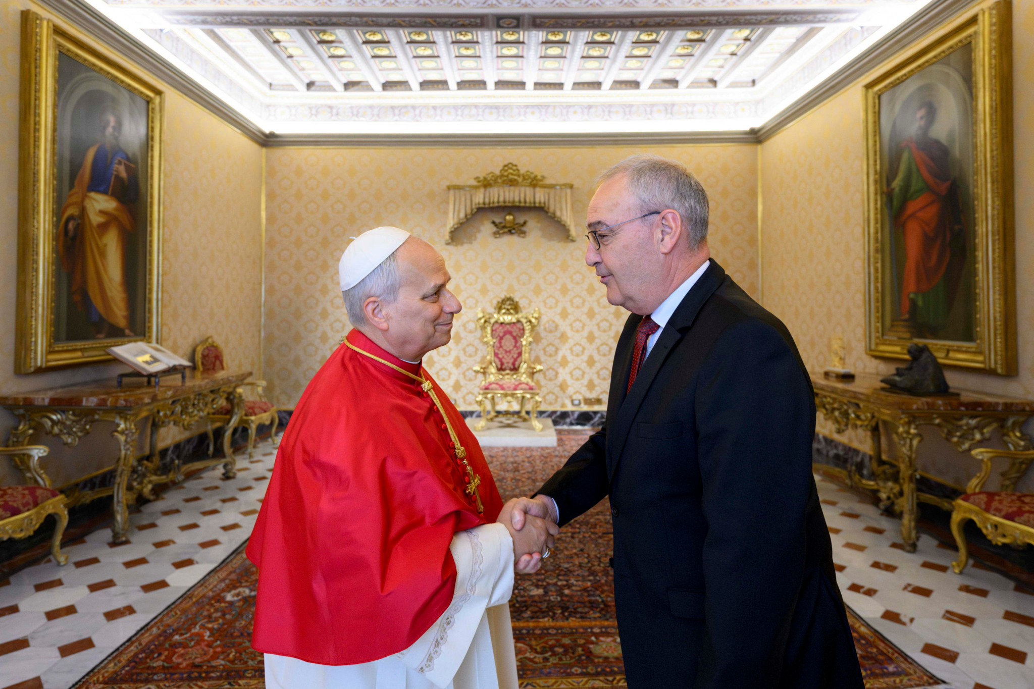 Besuch im Vatikan: Parmelin trifft Papst Leo XIV. und bespricht Kaserne-Neubau